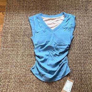 OGL Light Blue V-Neck Tank Top
